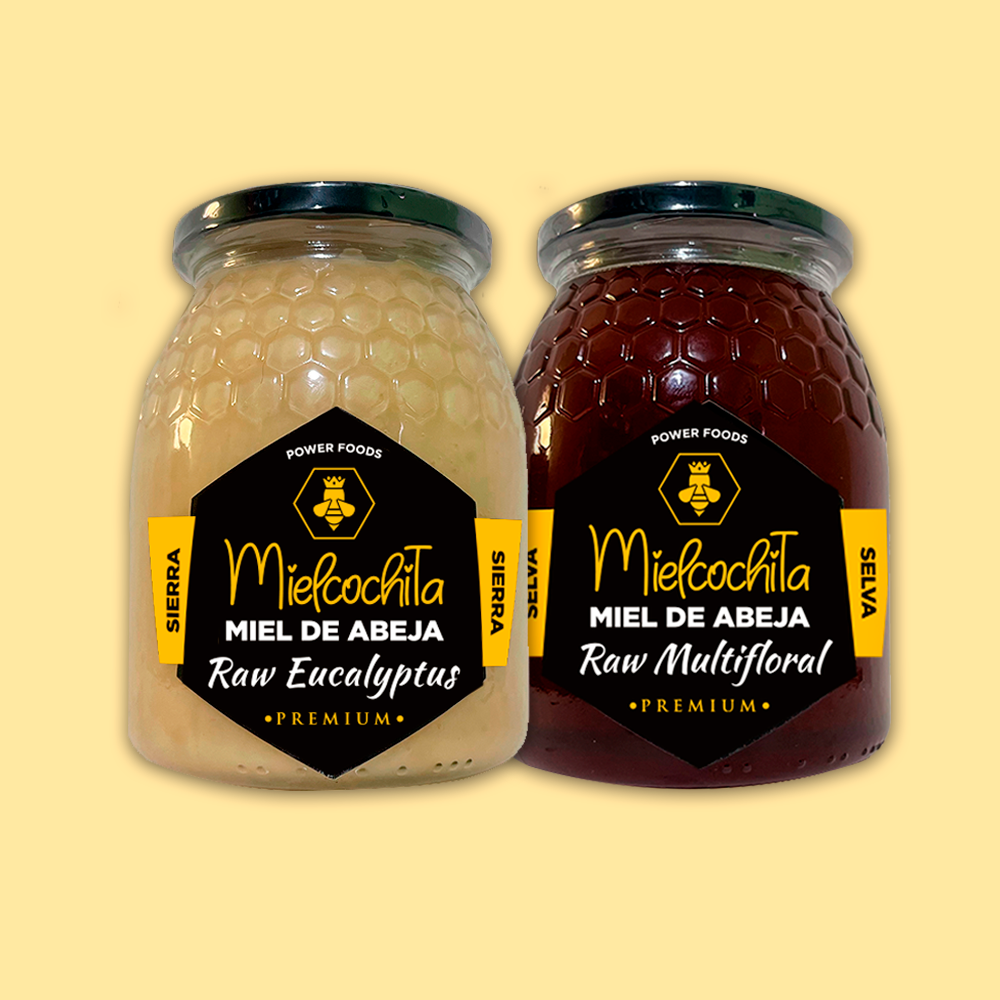 Duo Deluxe Miel Cruda | 1 KG X2