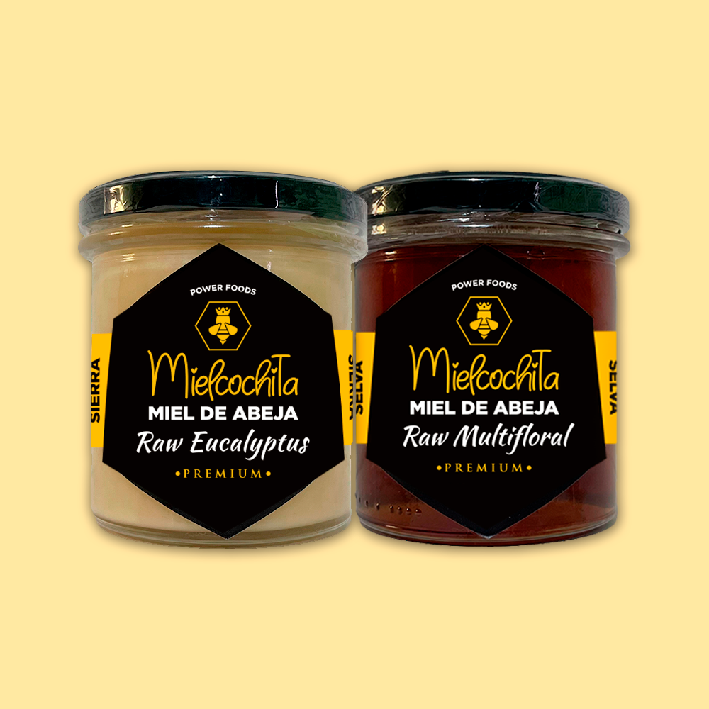 Duo Deluxe Miel Cruda | 400 GR X2