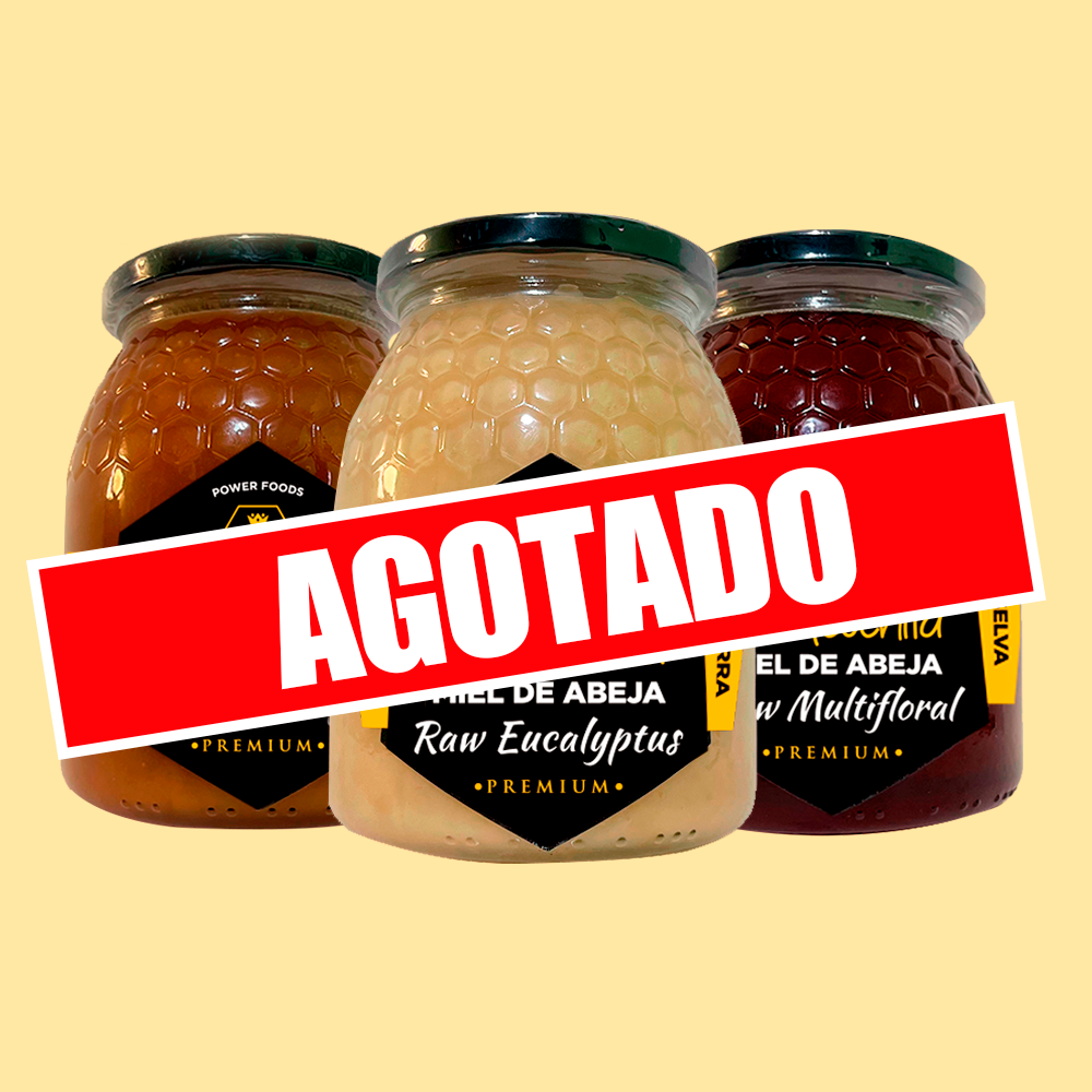 Pack Deluxe Miel Cruda | 1 KG X3