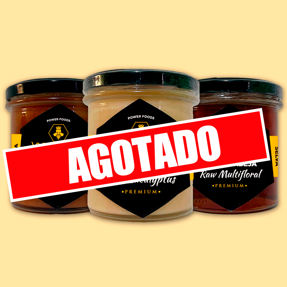 Pack Deluxe Miel Cruda | 400 GR X3