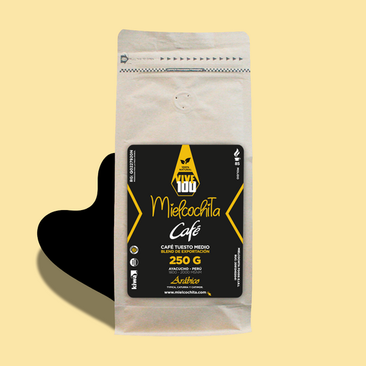 Café orgánico molido Arábico 85/100 - 250 G