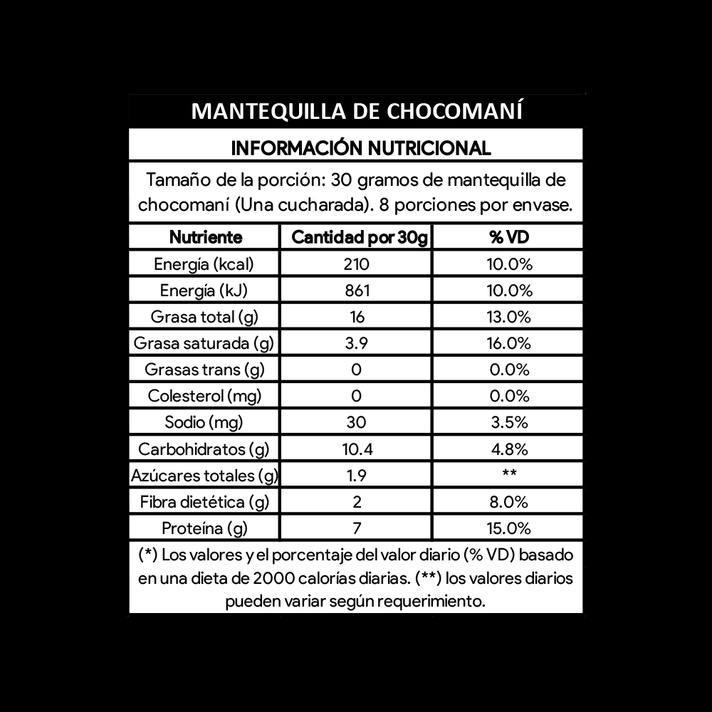 Mantequilla de Chocomaní - 250 G