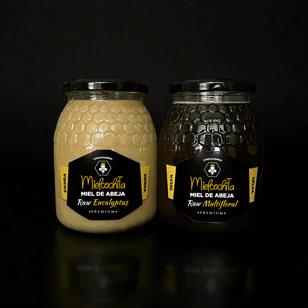 Duo Deluxe Miel Cruda | 1 KG X2