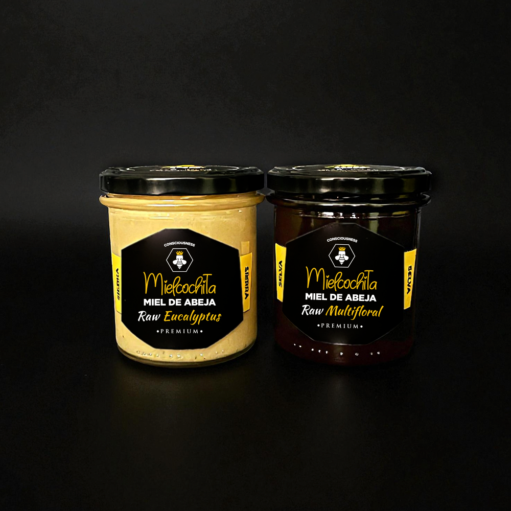 Duo Deluxe Miel Cruda | 400 GR X2