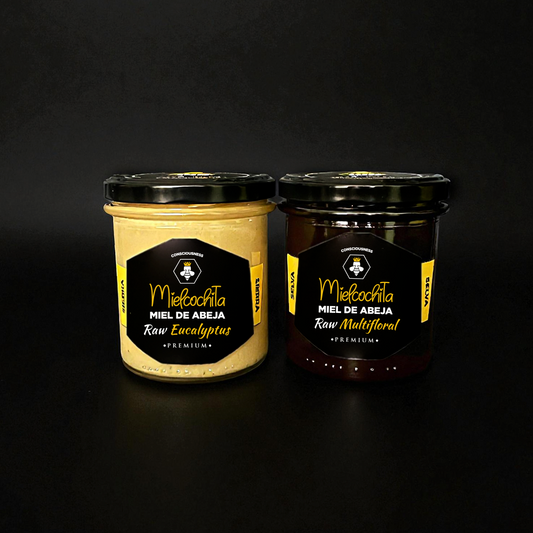 Duo Deluxe Miel Cruda | 400 GR X2