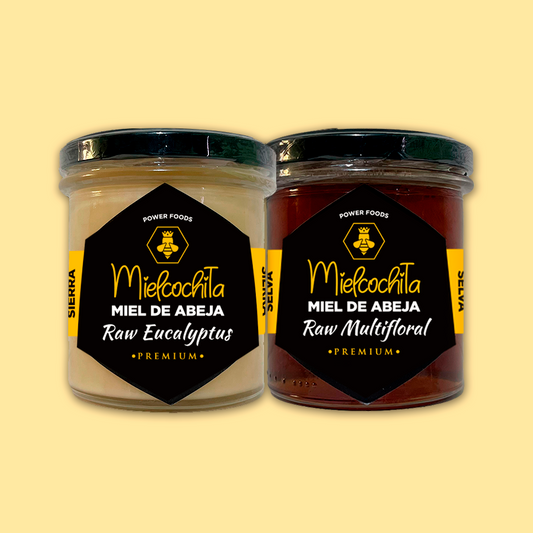Duo Deluxe Miel Cruda | 400 GR X2