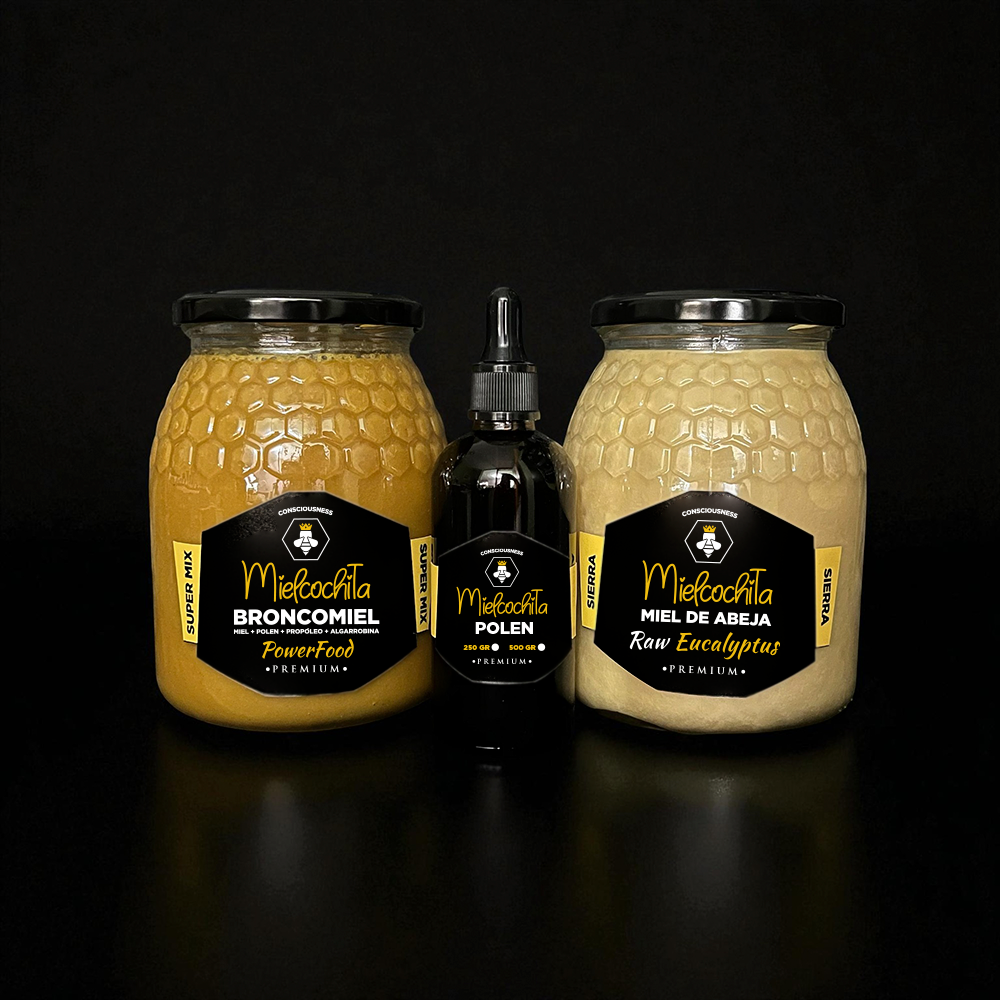 PACK ANTIGRIPAL | BRONCOMIEL + PROPÓLEO + MIEL CRUDA